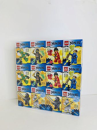 3319 КОНСТРУКТОР ЧЕЛОВЕЧКИ НИНЬДЗЯ 24ШТ