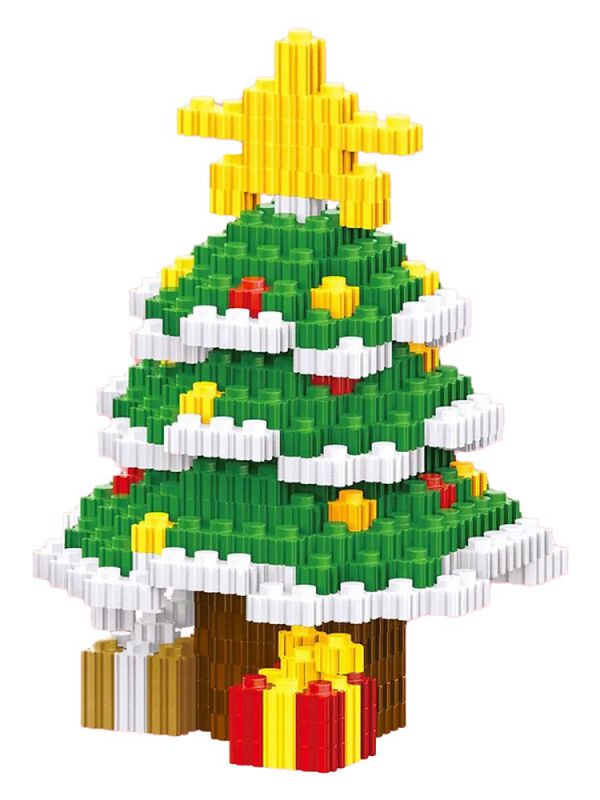 15661833Y Конструктор пластиковый , 658 деталей,  размер в собранном виде 9,5х9,5х14см