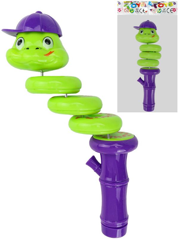 И-0819 Игрушка-антистресс Вращающиеся животные (19х8,5х5 см, стиль микс, пластик)