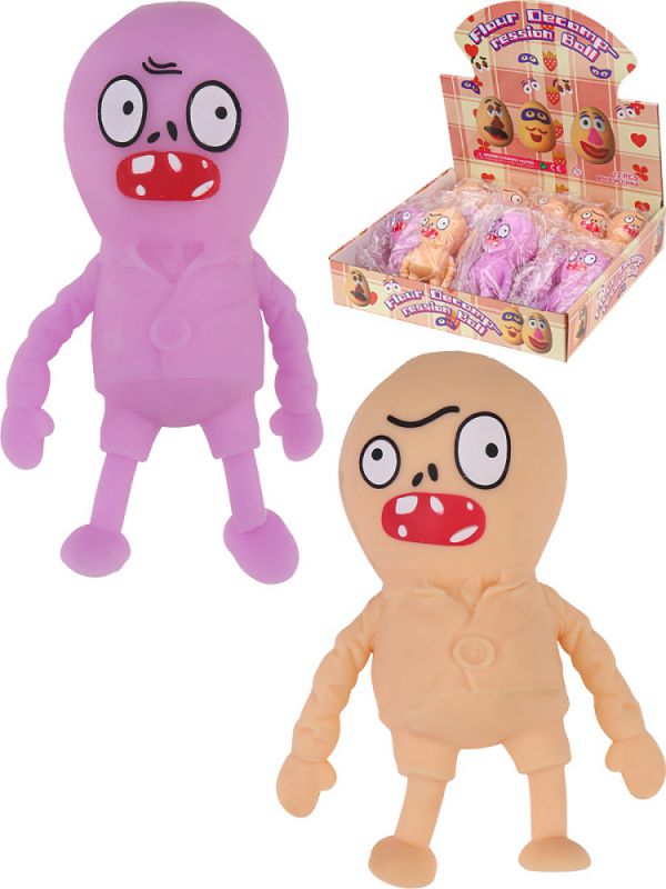 ИК-5803 Антистресс-мялка "Монстрики" ,цвет микс,кратно 12