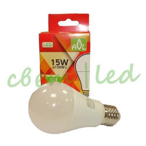 Светодиодная лампа PRE A60 LED 15W 6K E27