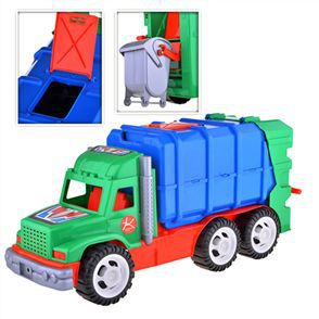 40-0050 Игрушка "Детский автомобиль" ПРОФИ МУСОРОВОЗ 64x20x26