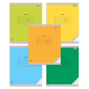 AR-9112 Тетрадь КЛЕТКА12л. КЛАССИКА (цвет.мелов.обл.) "ASMAR"