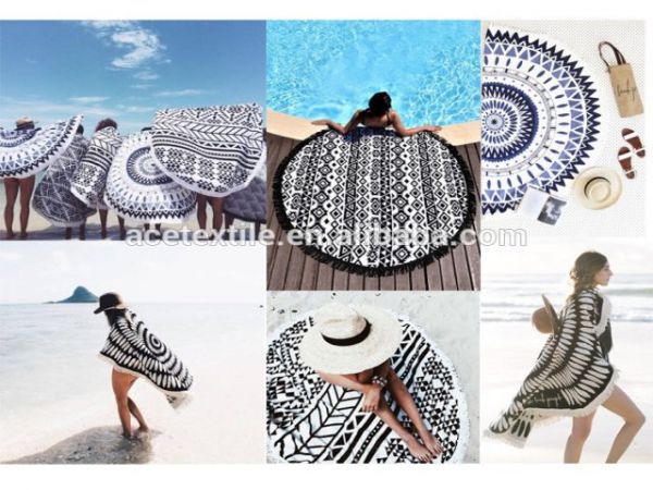 Коврик ТУРЦИЯ Union Home пляжный 160 круг