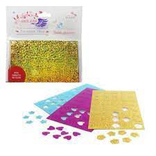 .Набор (В) Lucky Мини-заколок 40шт на листе  (цвет в ассортименте)