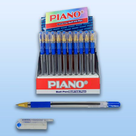 PT-205 РУЧКА ШАРИКОВАЯ "PIANO"0,5ММ(50шт)	СИНЯЯ