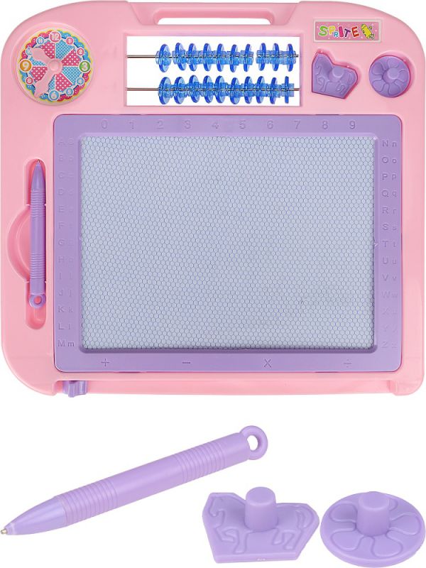 И-5279 Доска магнитная для рисования (цвет микс 28.5*26.5см