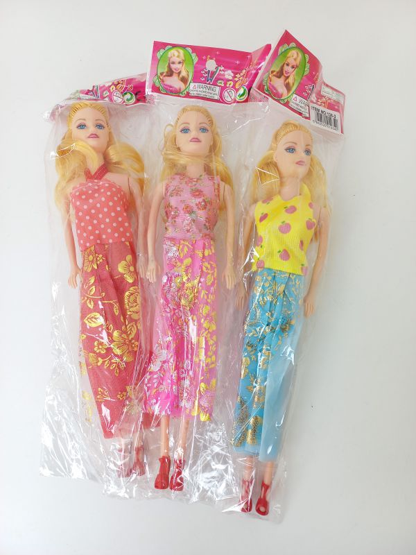 138-3 КУКЛА В ВЕЧЕРНЕМ ПЛАТЬЕ пакет