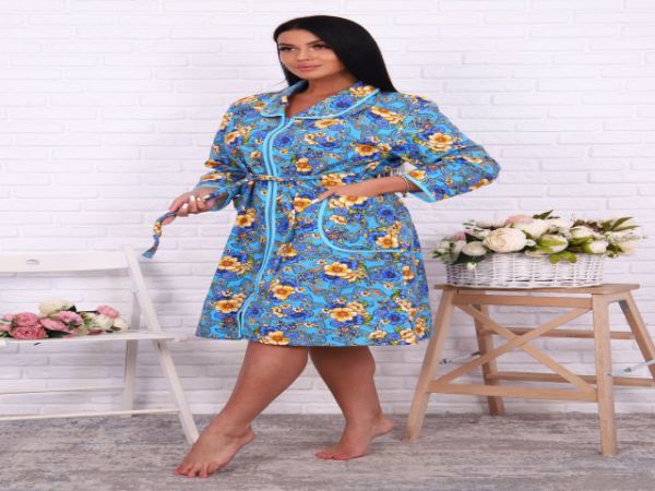 Халат 73001 (цвета в ассортименте) раз-50