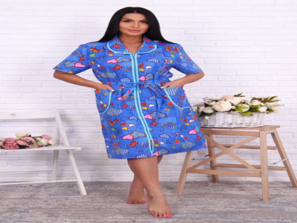 Халат 73002 (цвета в ассортименте) раз-48