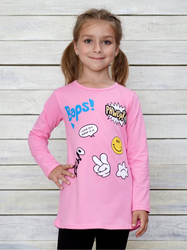 М-3213 Джемпер (3,4,5,6,7 лет) рост 98-122 5шт Материал:Стрейч