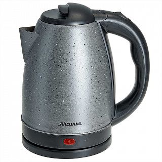 Чайник АКСИНЬЯ КС-1008 нерж. 1,8л, 1500 Вт, серый