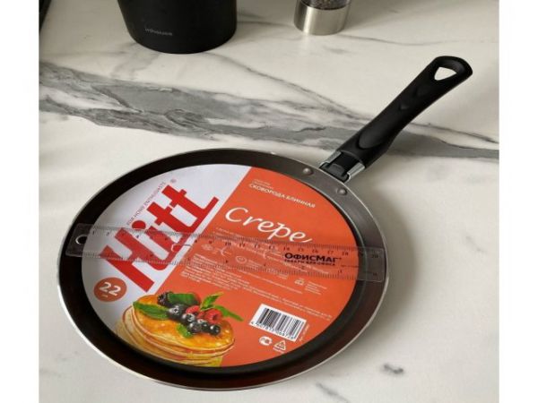 HB-CP22/H139001 Сковорода-блинница d220мм АП "Hitt"Crepe"