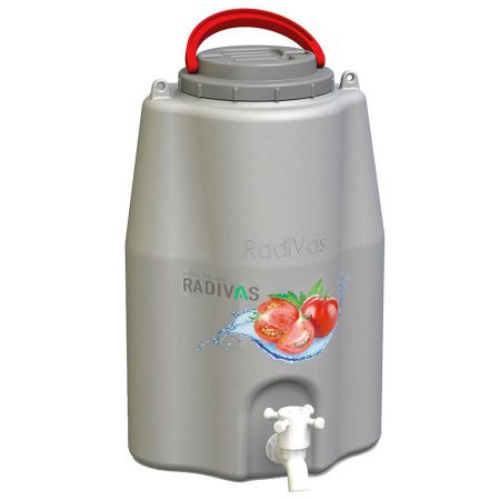 G1-2-002 Рукомойник Radivas, 10 л , серый (Серый)