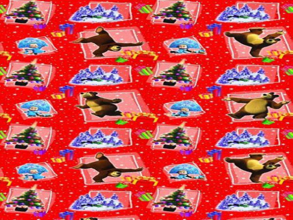 18894 Упак.фольга"Новый год" 30mic 70см*2м, рул,асс_МиМ