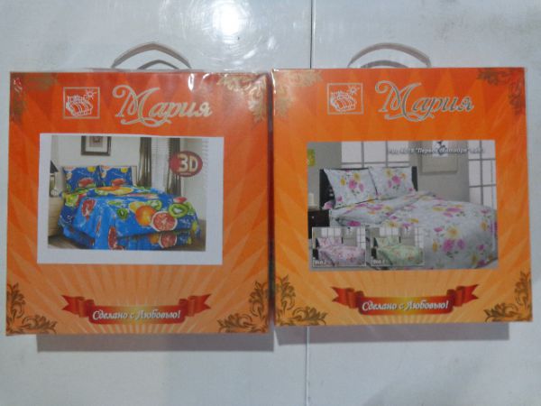 КПБ/МАРИЯ бязь пл. 120гр 1,5сп (2нав 70*70) в упак