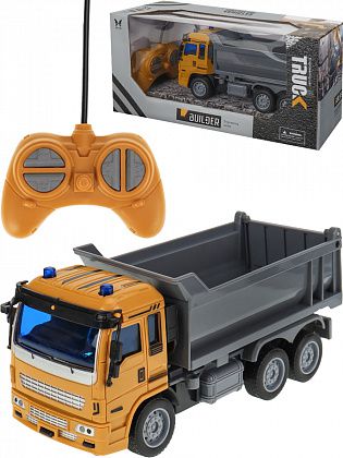 2315398 Машинка на р/у "Грузовик"(20х7,5х9,5 см,3.7V аккум.,USB в к-те.,2*АА не в к-те,в кор)