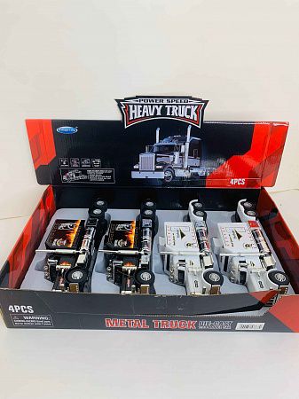 6111HD-4D МОДЕЛЬ МЕТАЛЛ ФУРА-ОГОНЬ АМЕР. 1:24 4ШТ/УП