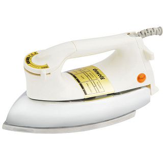 Утюг ЯРОМИР ЯР-003 белый: 1400 Вт, АЛЮМИНИЕВАЯ подошва, вес 2,2кг