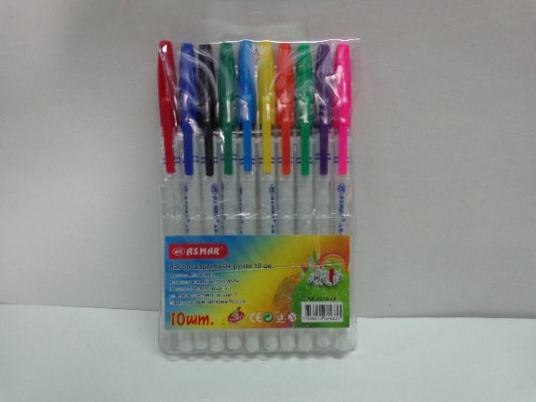 AR-2270-10 (B-C) Набор шариковых ручек 10 цветов