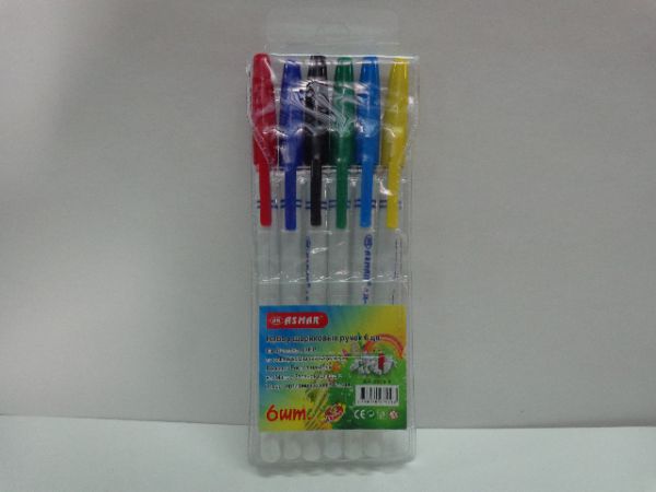 AR-2270-6 (B-C) Набор шариковых ручек 6 цветов