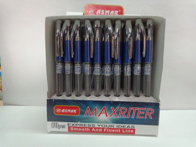 AR-1195 РУЧКА ШАРИКОВАЯ НА МАСЛЯНОЙ ОСНОВЕ "MAXRITER" ИГОЛЬЧ. НАКОНЕЧНИК (АНАЛОГ РТ-338) по 50шт