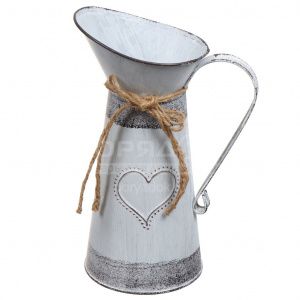 399491 Ваза мет-л настольная.27х13см Кувшин рованс