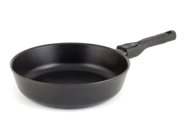 BR-003СЕ Сковорода d240мм АП сьемн.ручк."Brilliant"сер.