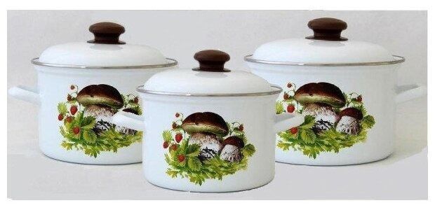 С-007АП2/4 Набор Грибная поляна"(2л,3л,4,5л)№007