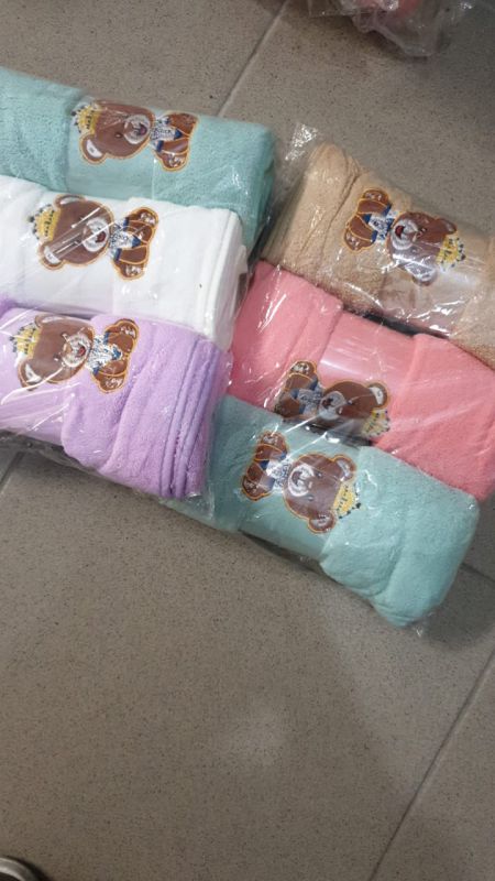 Полотенце лицо мишки по 3 шт