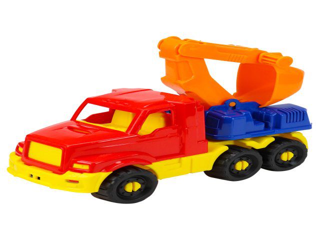 И-7984 Машинка Экскаватор "ДОБРЫНЯ" Классический 20 см.