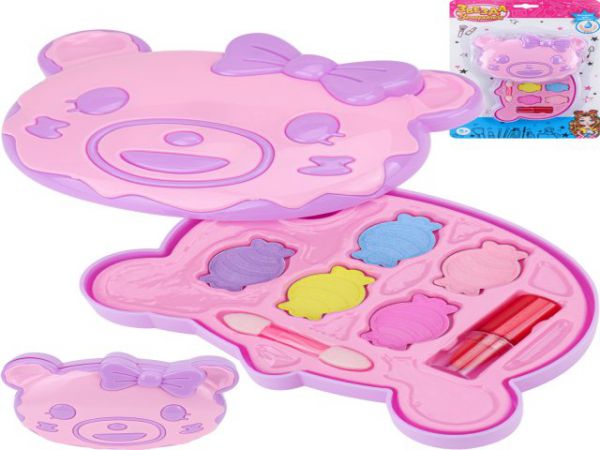 КС-6691 Набор детской косметики (Тени для век 5 шт, губная помада 1 шт, аппликатор 1 шт)