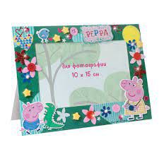33188 Фоторамка-аппл. "Пеппа на каникулах" ТМ Peppa Pig