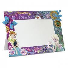 133192 Фоторамка-аппликация "Цветочная сказка", ТМ Disney