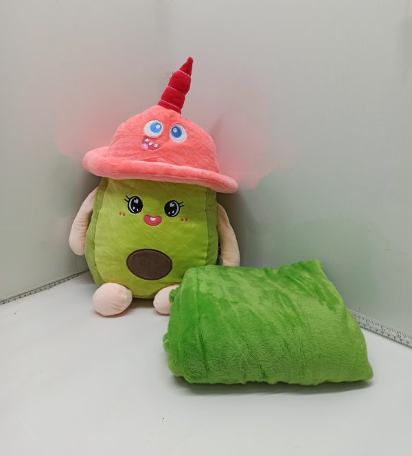 Плед с игрушкой Авокадо 1873609