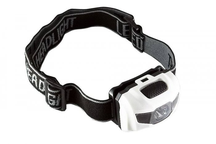 Фонарь налобный 2LED+CREE XPE, 1 СОВ (3-AAA)