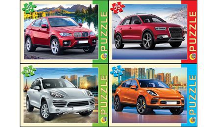 П35-3253 ПАЗЛ 35 дет."САМЫЕ ЛУЧШИЕ МАШИНЫ"