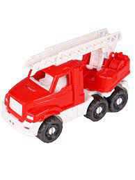 И-5188 Машина пожарная Добрыня красная 20см