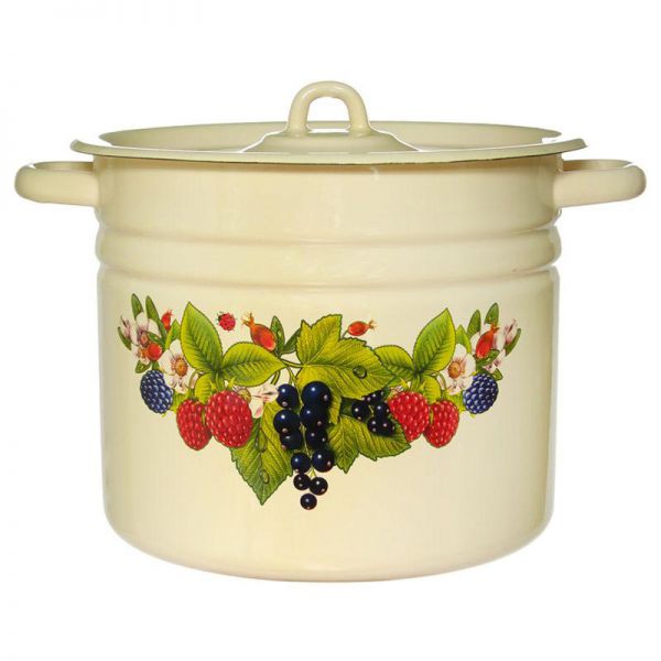 1с200 Кастрюля 9л цил. с рис.