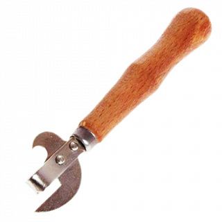 Открывалка  с деревянной ручкой