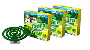 Тайга Спирали от комаров древесные 30шт/уп ИН-90