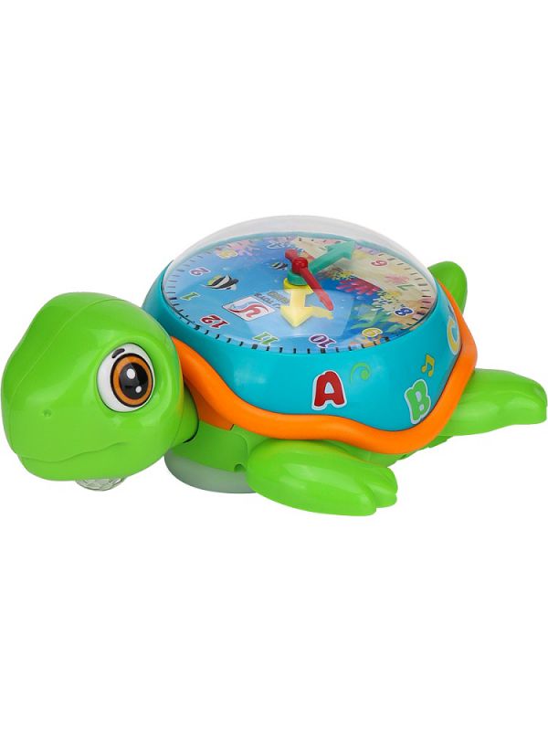 3044129 Интерактивная игрушка "Черепаха"  (20х15х8 см, свет, звук, в коробке)