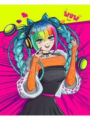 Х-3980 Холст с красками 22х30 см по номерам  (16цв.) В ритме музыки