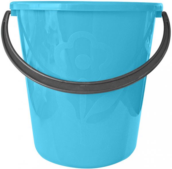 02024 Ведро "Тюльпан" 12л (Голубой)
