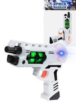 2236919 Игрушечное оружие "Космический выстрел" (звук,свет,в пак.) (24,5x5х16,5cм)