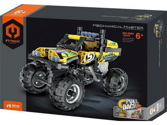 5804IMM Конструктор пластиковый 199 деталей (машинка инерционная)