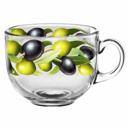 2027-Д Кружка 450мл. "Сакура " круг