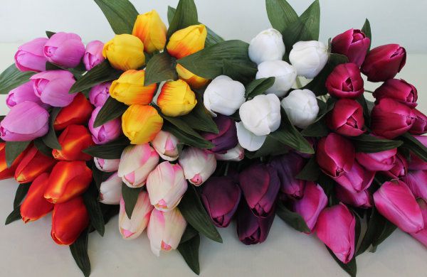 Б10535 Б/С Бук.круп.тюльпана"Герцогиня"9г.Н53см(20микс)