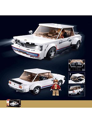 38M-B1126 Конструктор пластик.Sluban Ретро-автомобиль-2(38х23,7х6,7см,277дет.,1фигур,в кор.)