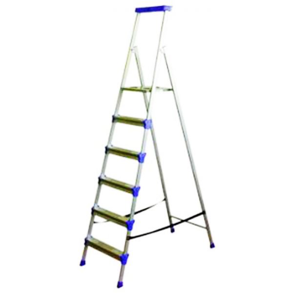 Стремянка широкие 6 ступеней (металл.СМ6  (НИКА ИЖЕВСК)